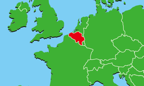 ベルギー地図
