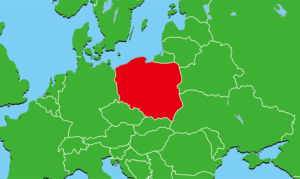 ポーランド地図