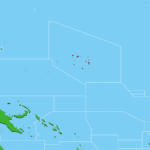 マーシャル諸島地図