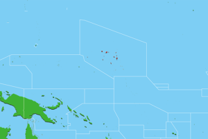 マーシャル諸島地図