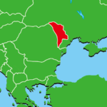 モルドバ地図