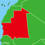 モーリタニア地図