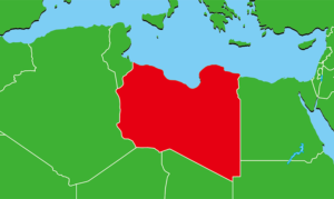 リビア地図