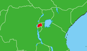 ルワンダ地図