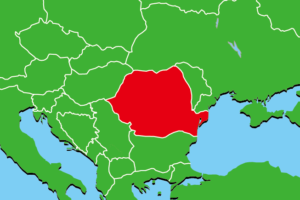 ルーマニア地図