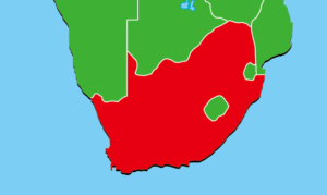南アフリカ地図
