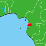 赤道ギニア地図