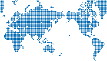 デザイン世界地図のフリー画像 世界地図