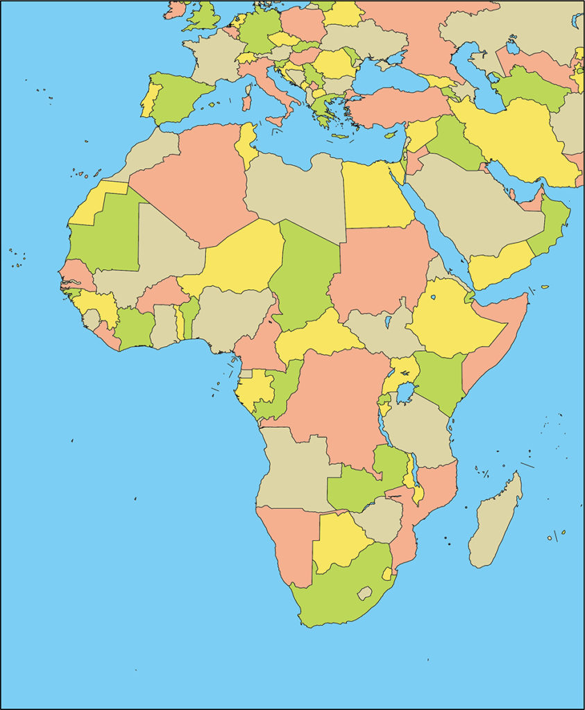 アフリカ地域-国別-海