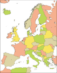 ヨーロッパ地域-国別