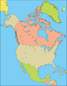 北アメリカ地域-国別-海
