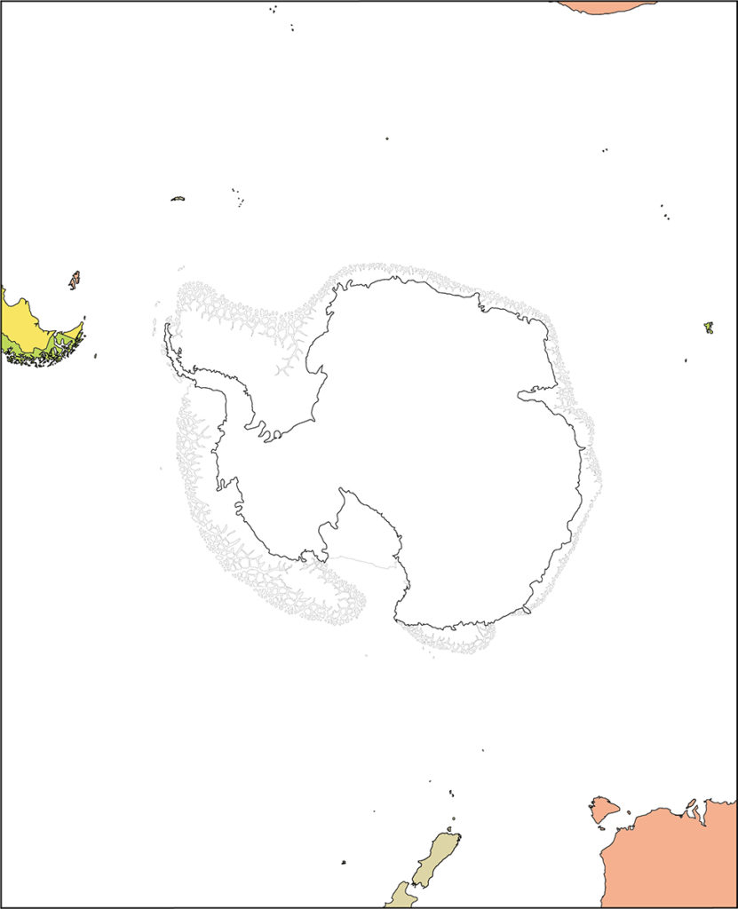 南極地域-国別