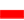 ポーランド国旗のアイコン