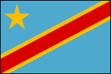 コンゴ民主共和国の国旗