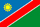 ナミビアの小さい国旗画像