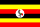 ウガンダの小さい国旗画像