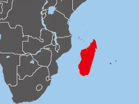 マダガスカルの位置