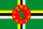 ドミニカの小さい国旗画像