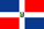 ドミニカ共和国の小さい国旗画像