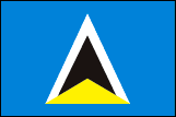 セントルシアの国旗