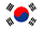 韓国の小さい国旗画像