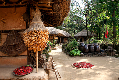 韓国民俗村の画像