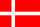 デンマークの小さな国旗画像