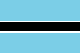 ボツワナの国旗画像