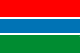 ガンビアの国旗画像