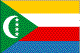 コモロ連合の国旗画像