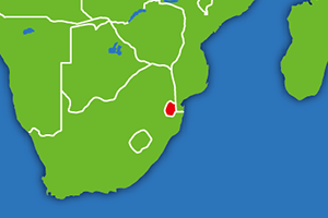 スワジランドの地図画像
