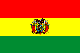 ボリビアの国旗画像