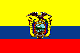 エクアドルの国旗画像