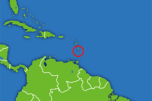 バルバドスの地図画像