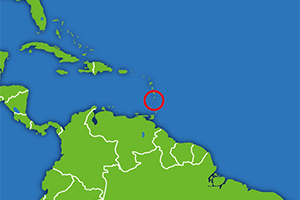 セントビンセント・グレナディーン諸島の地図画像