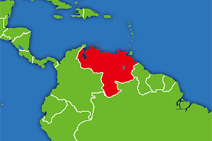 ベネズエラの地図画像