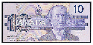 カナダの紙幣 | 世界の国々