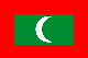 モルディブの国旗画像
