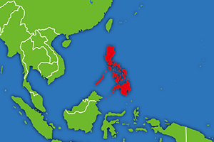 フィリピンの地図画像
