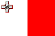 マルタの国旗画像