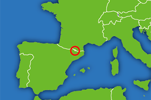 アンドラの地図画像