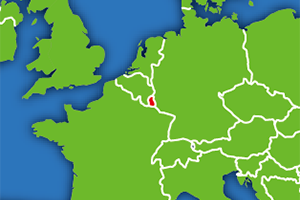 ルクセンブルクの地図画像