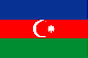 アゼルバイジャンの国旗画像