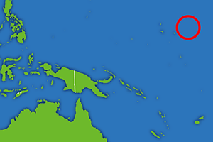 マーシャル諸島の地図画像