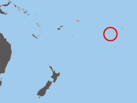 クック諸島の位置