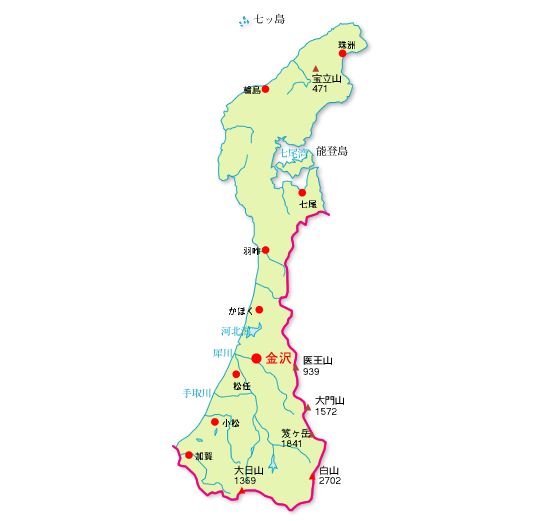 ラブリー 石川 県 温泉 地図 - ロイヤリティフリーのワンフード