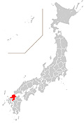 福岡県の位置