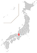 滋賀県の位置