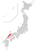 島根県の位置