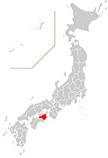 徳島県の位置